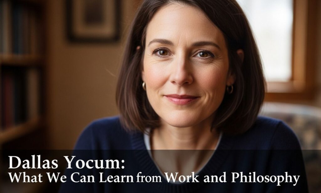 Dallas yocum: What We Can Learn from the Work and Philosophy