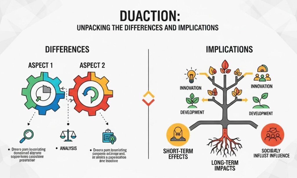 Duaction: Unpacking the Differences and Implications