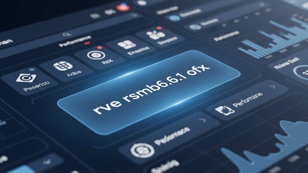 rve rsmb6.6.1 ofx: Enhancing Performance and Efficiency in Your Workflow