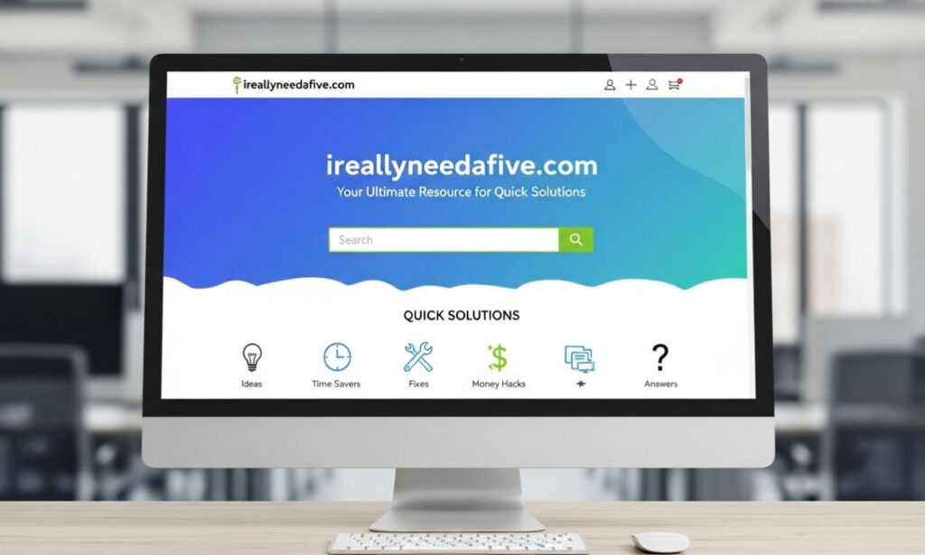 ireallyneedafive.com: Your Ultimate Resource for Quick Solutions