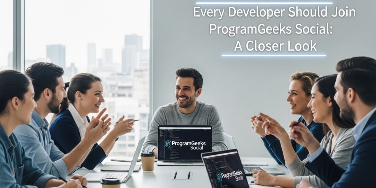 ProgramGeeks Social