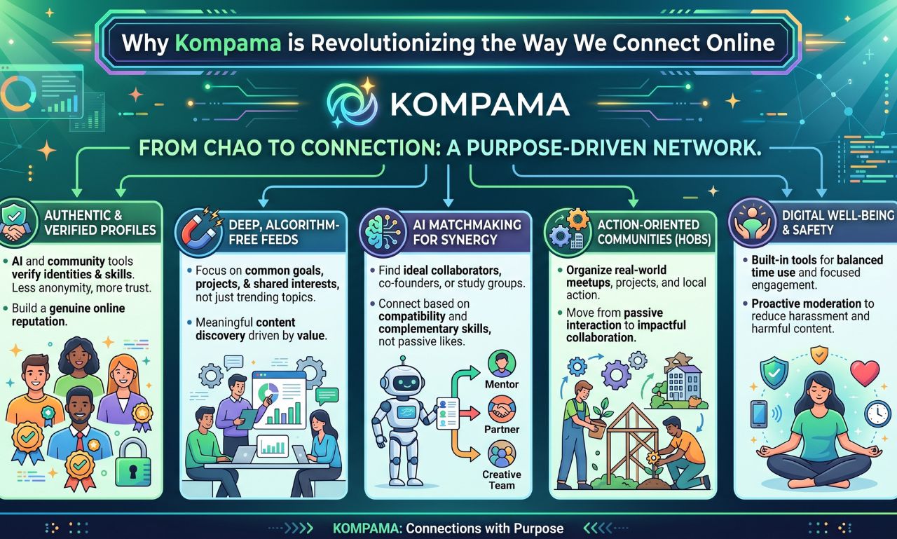 Why Kompama is Revolutionizing the Way We Connect Online